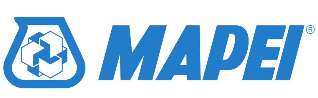 Mapei on maailman johtava rakennuskemikaalien, kiinnitysaineiden ja tiivistysmassojen valmistaja Mapei -logo.